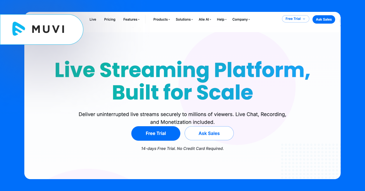Muvi - Live Streaming Platform