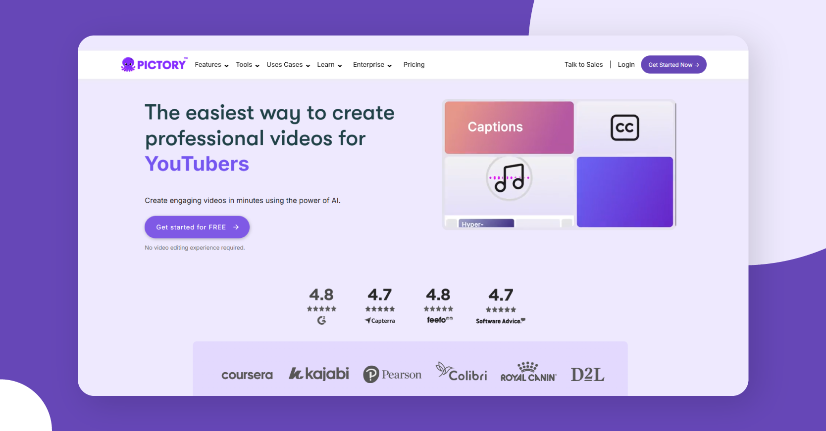 Video editing platform without watermark