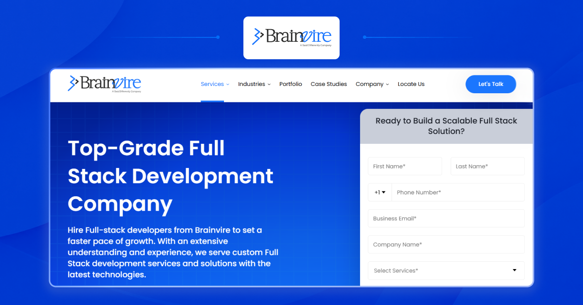 full stack development services