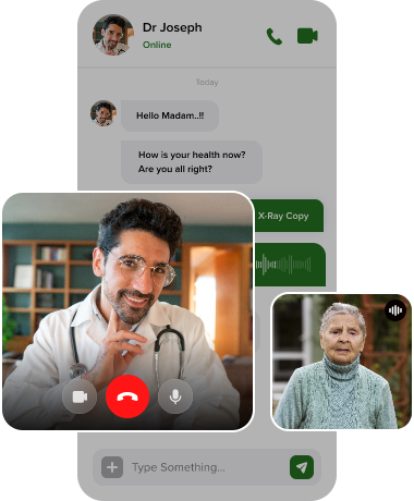 chat solution for telehealth app